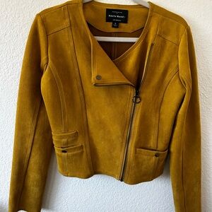 Haute Monde Mustard Yellow Women's Jacket